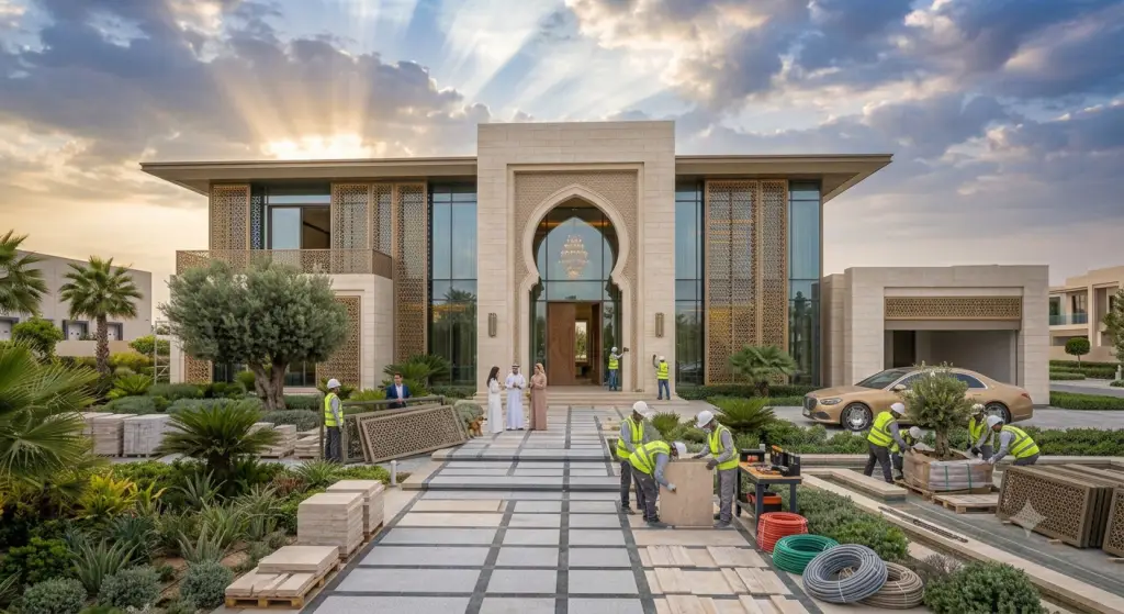 residential villas construction